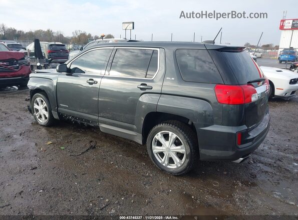 2GKALMEK6H6349779 2017 GMC TERRAIN Серый Задняя левая четверть