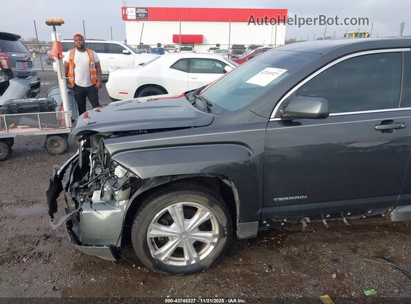 2GKALMEK6H6349779 2017 GMC TERRAIN Серый 