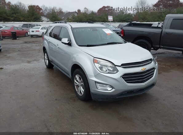 2GNALCEK6H1587108 2017 CHEVROLET EQUINOX Серебряный Передняя правая четверть