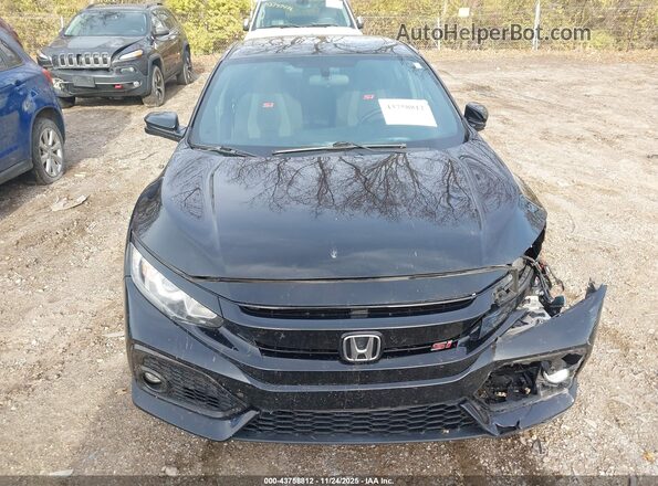 2HGFC1E50KH705960 2019 HONDA CIVIC SI Черный Вид щитка приборов