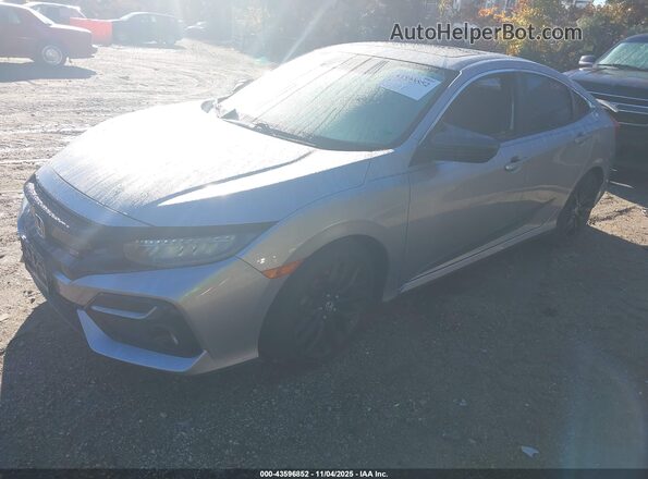 2HGFC1E52LH705797 2020 HONDA CIVIC SI Серебряный Передняя левая четверть