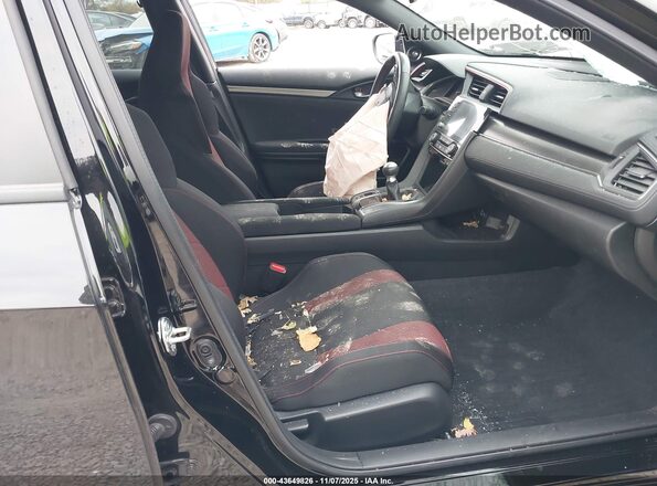 2HGFC1E53LH706019 2020 HONDA CIVIC SI Черный Вид салона спереди