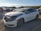 2021 Honda Civic Ex White vin: 2HGFC1F3XMH704959