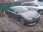 2016 Honda Civic Lx Gray vin: 2HGFC2F53GH514481