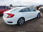 2021 Honda Civic Lx White vin: 2HGFC2F63MH543743