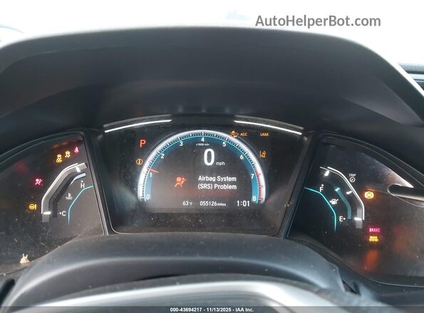 2HGFC2F63MH543743 2021 HONDA CIVIC White Widok tylnych siedzeń