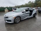 2018 Honda Civic Ex Silver vin: 2HGFC2F72JH585194
