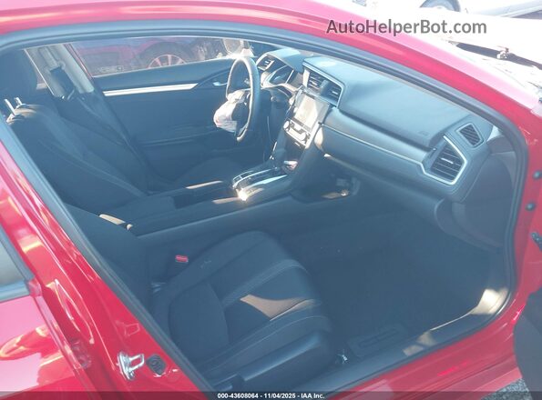 2HGFC2F75GH567202 2016 HONDA CIVIC Красный Вид салона спереди