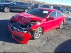 2016 Honda Civic Ex Красный vin: 2HGFC2F75GH567202