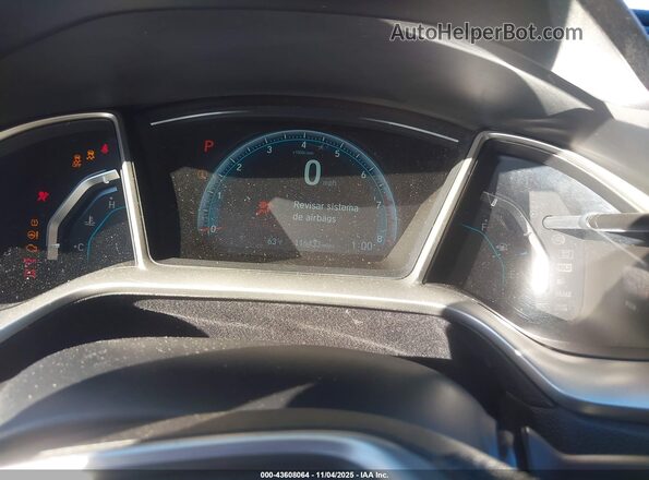 2HGFC2F75GH567202 2016 HONDA CIVIC Красный Вид задних сидений