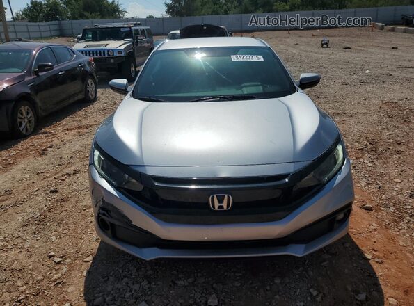 2HGFC2F81KH503448 2019 HONDA CIVIC Silver Vista frontal