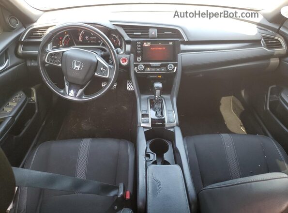2HGFC2F81KH503448 2019 HONDA CIVIC Silver Vista del salpicadero