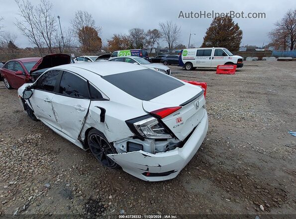 2HGFC2F82LH542227 2020 HONDA CIVIC White Tył lewy