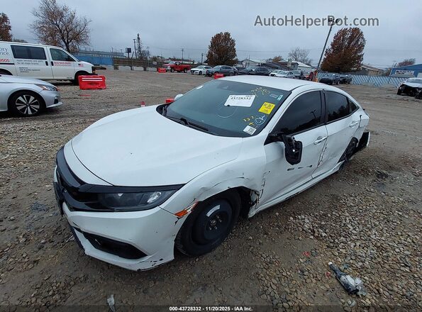 2HGFC2F82LH542227 2020 HONDA CIVIC White Przód lewy
