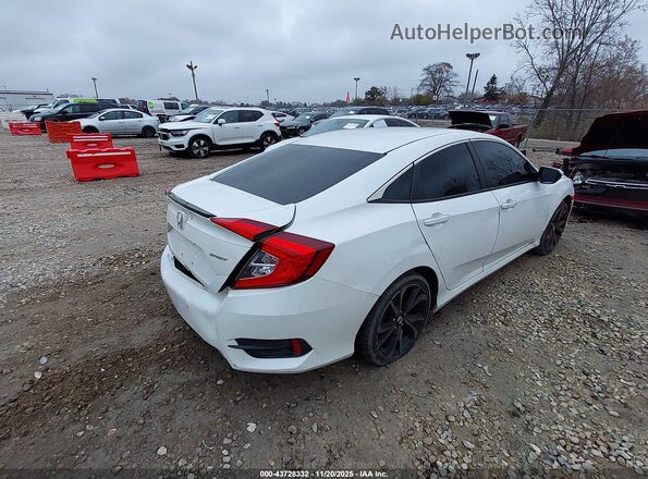 2HGFC2F82LH542227 2020 HONDA CIVIC White Tył prawy