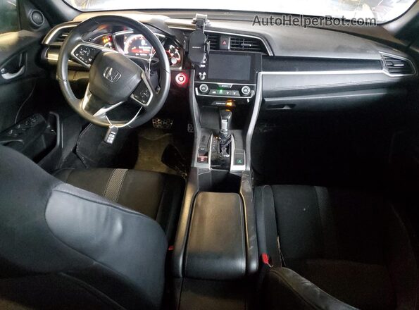 2HGFC2F86MH538411 2021 HONDA CIVIC Gray წინა პანელის ხედი