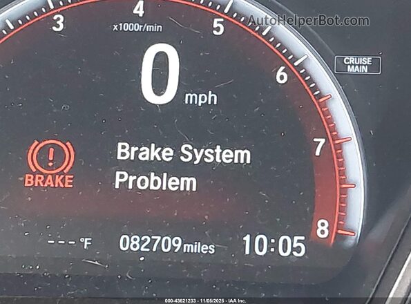 2HGFC3A50KH752844 2019 HONDA CIVIC SI Синий 