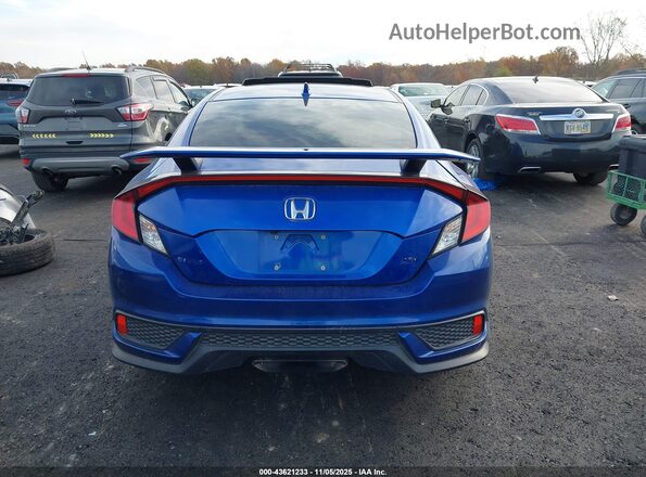 2HGFC3A50KH752844 2019 HONDA CIVIC SI Синий 