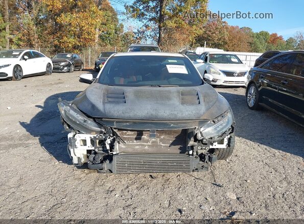 2HGFC3A55LH752159 2020 HONDA CIVIC SI Белый Вид панели приборов