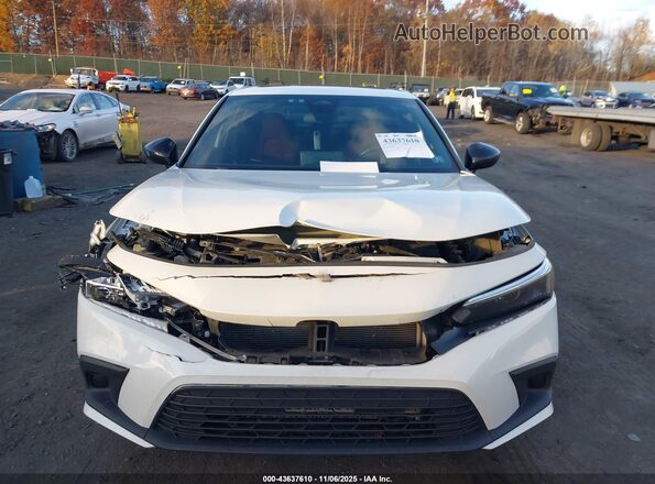 2HGFE1E50PH470686 2023 HONDA CIVIC SI Белый Вид щитка приборов