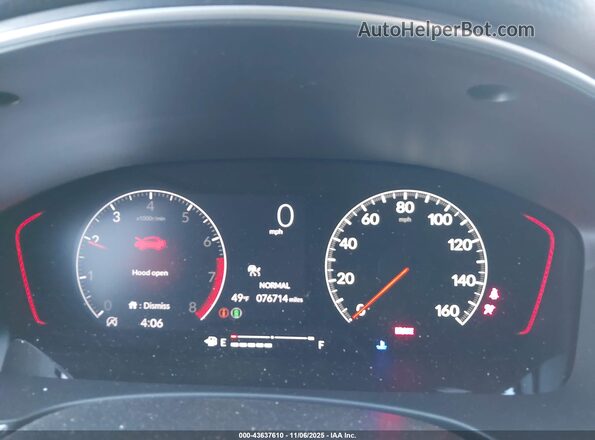 2HGFE1E50PH470686 2023 HONDA CIVIC SI Белый Вид задних сидений