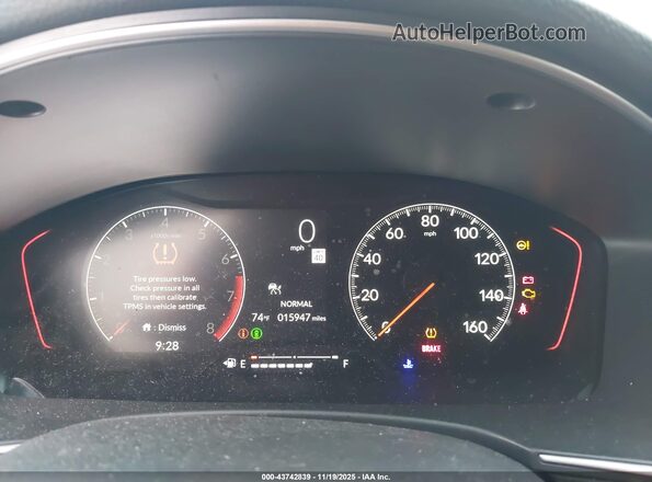 2HGFE1E53RH476596 2024 HONDA CIVIC SI Синий Вид задних сидений