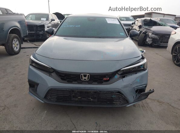 2HGFE1E53RH476596 2024 HONDA CIVIC SI Синий Вид задней части салона