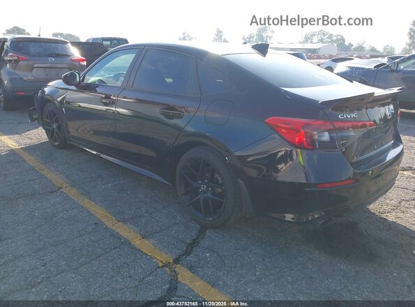 2HGFE1E54NH476018 2022 HONDA CIVIC SI Черный Задняя левая четверть