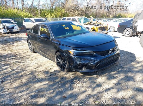 2HGFE1E55PH470974 2023 HONDA CIVIC SI Черный Передняя правая четверть