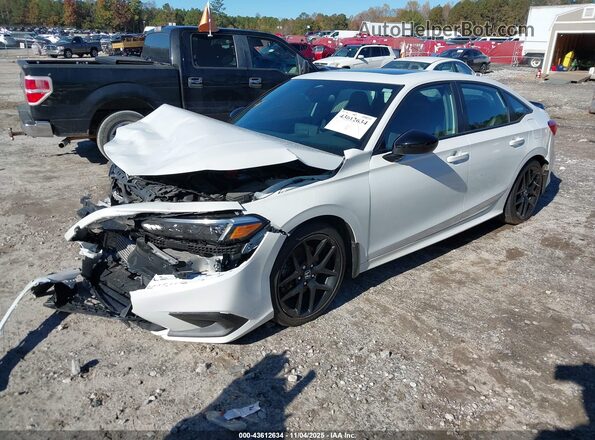 2HGFE1E55PH473518 2023 HONDA CIVIC SI Белый Передняя левая четверть