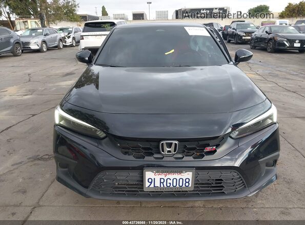 2HGFE1E58RH473547 2024 HONDA CIVIC SI Черный Вид задней части салона