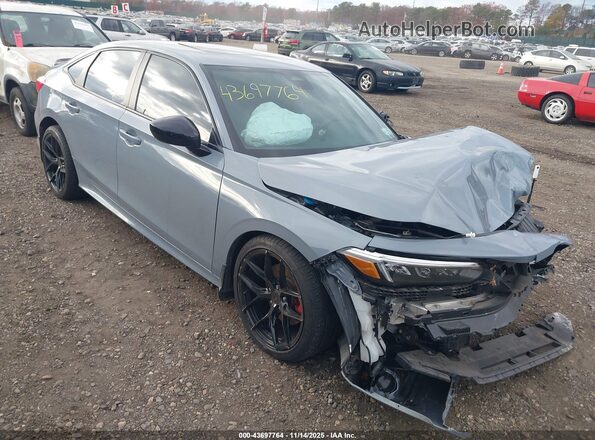 2HGFE1E5XPH474566 2023 HONDA CIVIC SI Серый Передняя правая четверть