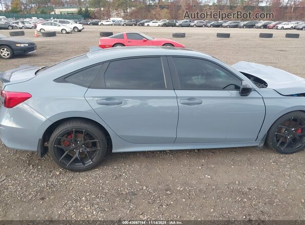 2HGFE1E5XPH474566 2023 HONDA CIVIC SI Серый Вид задней части салона