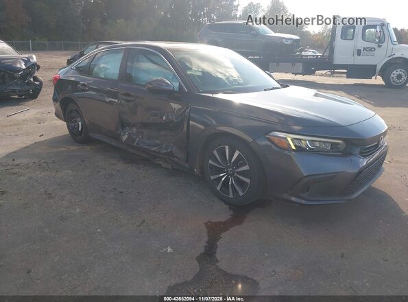 2HGFE1F77RH341122 2024 HONDA CIVIC Gray Przód prawy