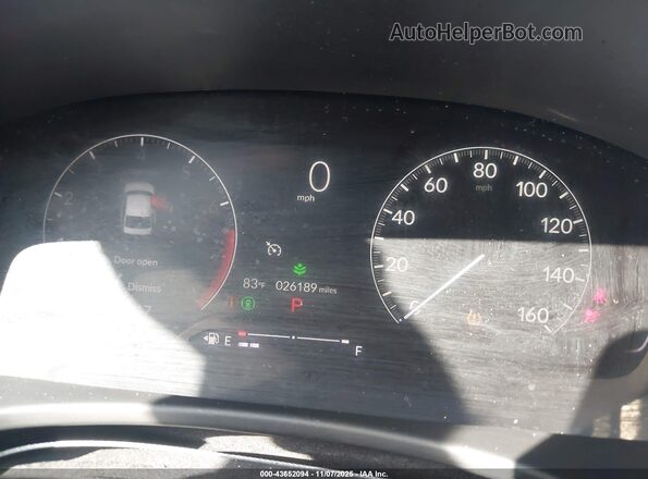 2HGFE1F77RH341122 2024 HONDA CIVIC Gray Widok tylnych siedzeń