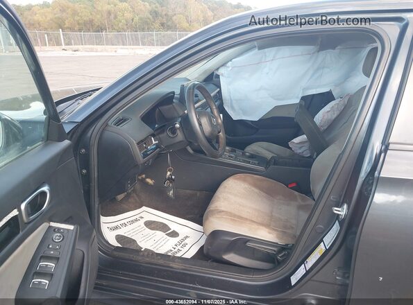 2HGFE1F77RH341122 2024 HONDA CIVIC Gray Widok wnętrza z przodu