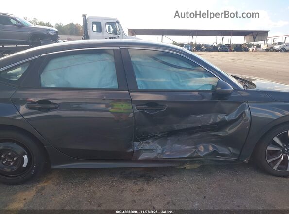 2HGFE1F77RH341122 2024 HONDA CIVIC Gray Widok wnętrza z tyłu