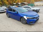 2022 Honda Civic Ex Blue vin: 2HGFE1F78NH319091