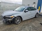 2022 Honda Civic Touring Gray vin: 2HGFE1F93NH000540