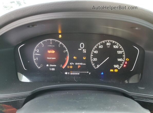 2HGFE2F20SH601246 2025 HONDA CIVIC Silver Widok zestawu wskaźników