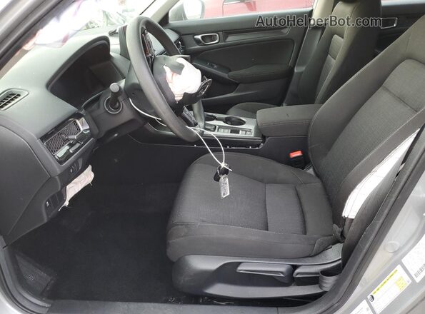 2HGFE2F20SH601246 2025 HONDA CIVIC Silver Widok wnętrza z przodu