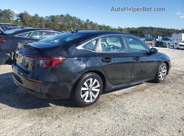 2HGFE2F27SH600627 2025 HONDA CIVIC Black Tył prawy