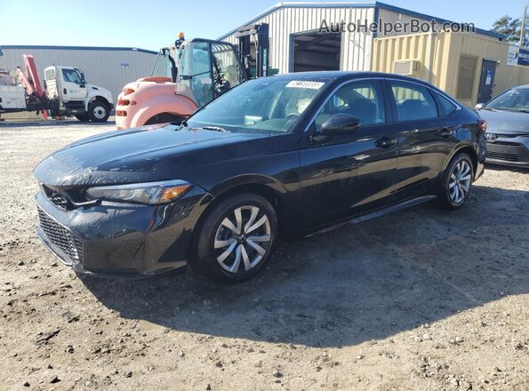 2HGFE2F27SH600627 2025 HONDA CIVIC Black Przód lewy