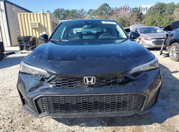 2HGFE2F27SH600627 2025 HONDA CIVIC Black Widok naklejki z numerem VIN