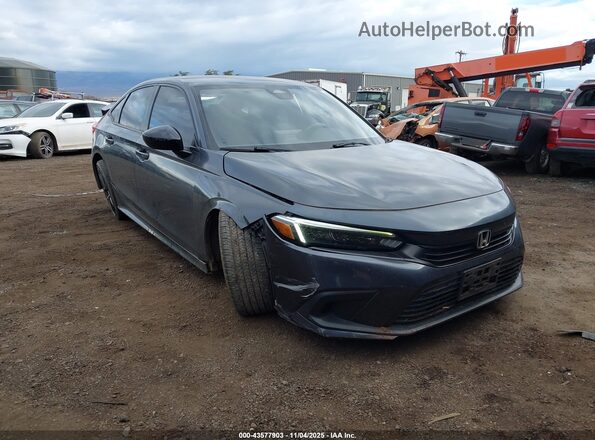 2HGFE2F53NH549917 2022 HONDA CIVIC Серый Вид спереди