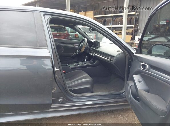 2HGFE2F53NH549917 2022 HONDA CIVIC Серый Вид салона спереди
