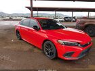2022 Honda Civic Sport Red vin: 2HGFE2F53NH587390