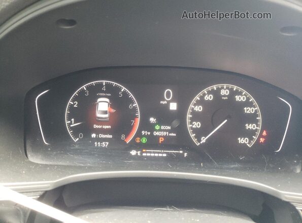 2HGFE2F56RH503732 2024 HONDA CIVIC Серый Вид щитка приборов