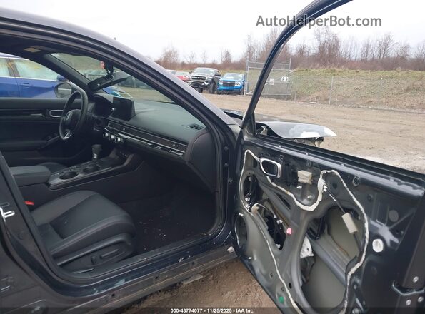 2HGFE4F80SH318264 2025 HONDA CIVIC HYBRID Gray Widok wnętrza z przodu