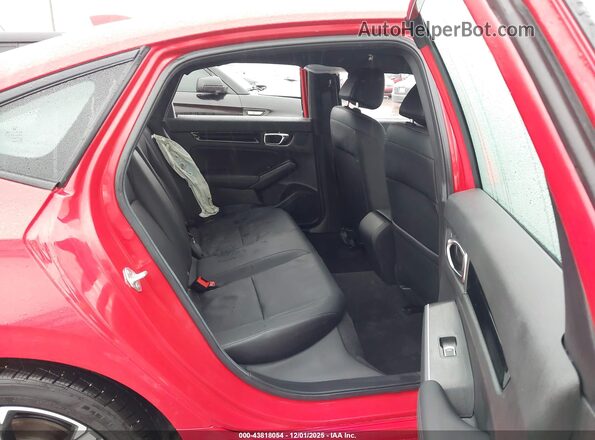 2HGFE4F81SH300243 2025 HONDA CIVIC HYBRID Red Widok naklejki z numerem VIN